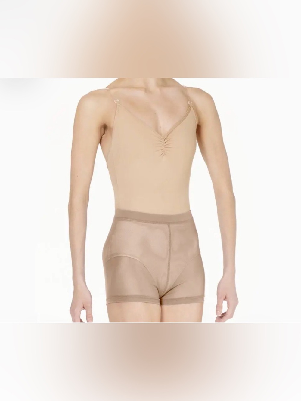Lulli Dancewear Raven Pole Dance Swim Mesh Shorts size S